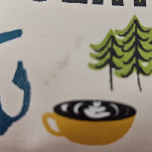 Starbucks Seattle Card Pouch Key Ring New - Picture 6 of 6